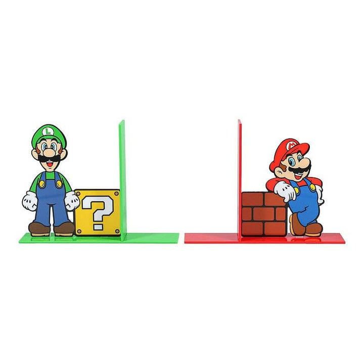Paladone Products Super Mario Buchstützen Mario und Luigi