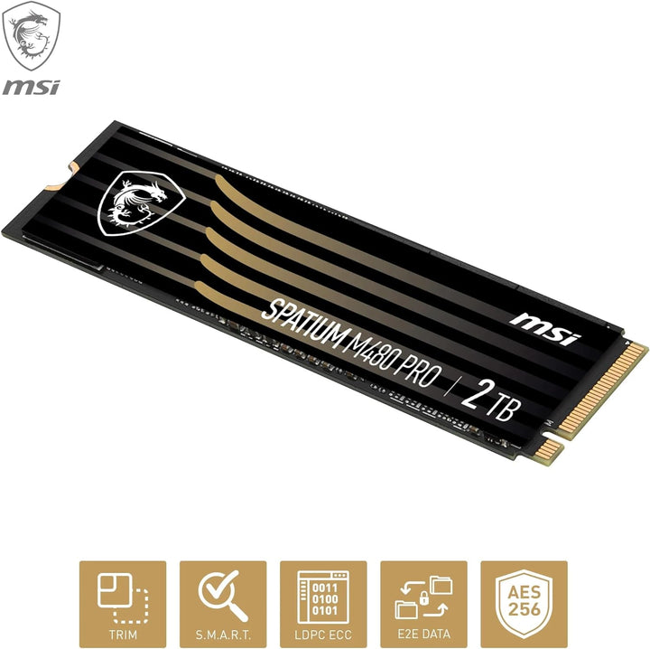 SPATIUM M480 Pro PCIe 4.0 NVMe M.2 2TB 2TB 480, 2TB 480
