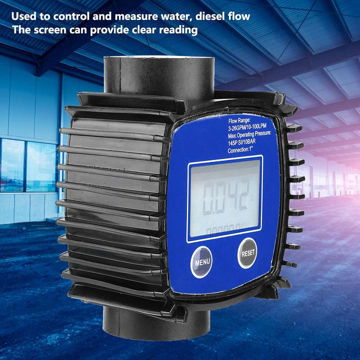1-Zoll-Innengewinde-Digital-Turbinen-Durchflussmesser Durchflussmesser für Wasser-Öl