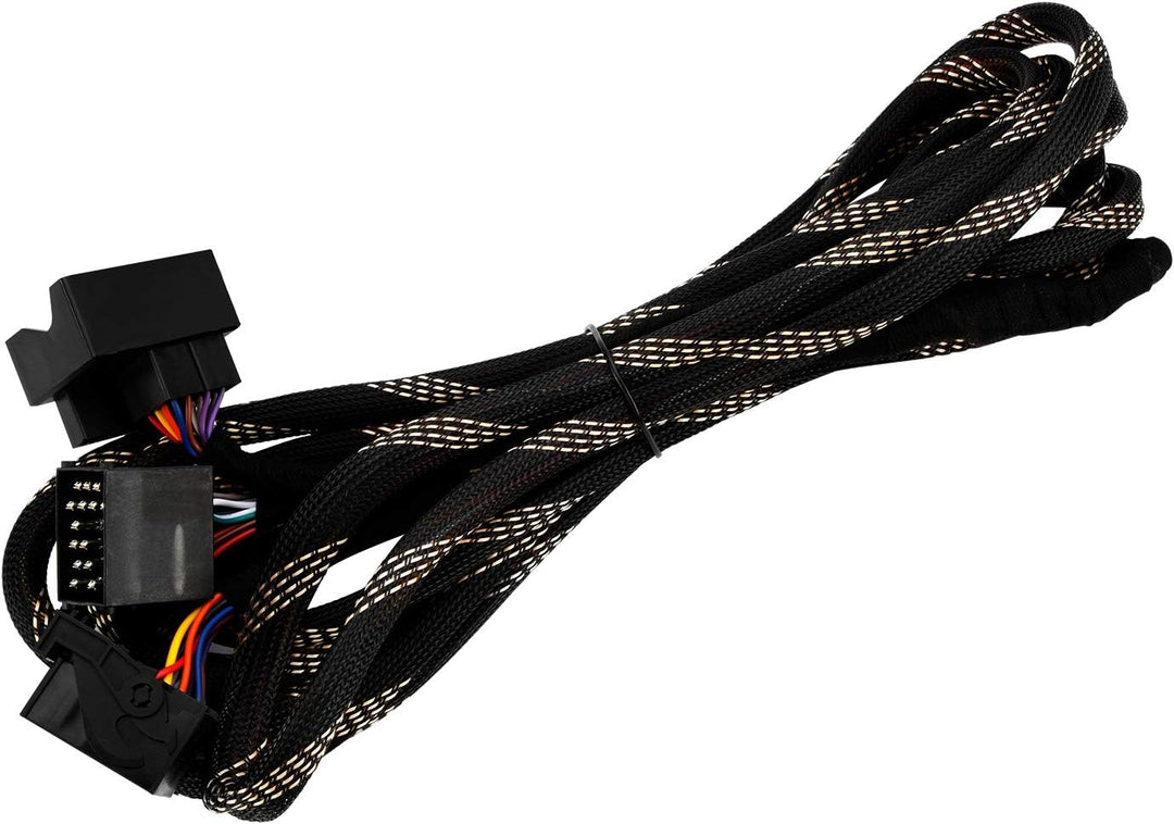 XTRONS 6 Meter Extra Lange ISO-Kabelbaum geeignet für BMW Head-Unit mit Quadlock-Anschluss ISO Wirin