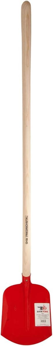 Holländer Garten Schaufel, robuster Spezialstahl, 130cm Holzstiel aus Esche von SHW-FIRE