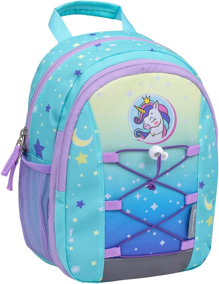 Belmil Kinderrucksack Mädchen für 1-3 Jährige - Super Leichte 290 g/Kindergarten/Krippenrucksack Kin