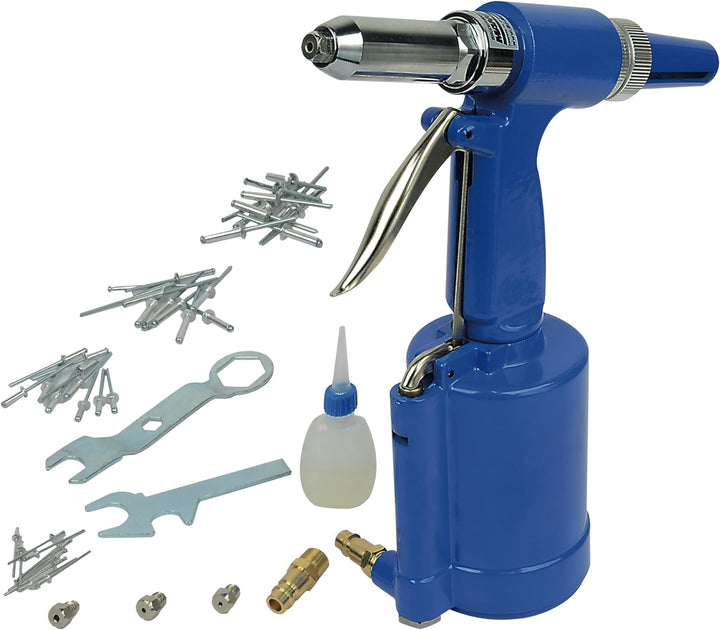 Mannesmann Druckluft-Nietset für Nieten 2,4-4,8 mm, M 1595