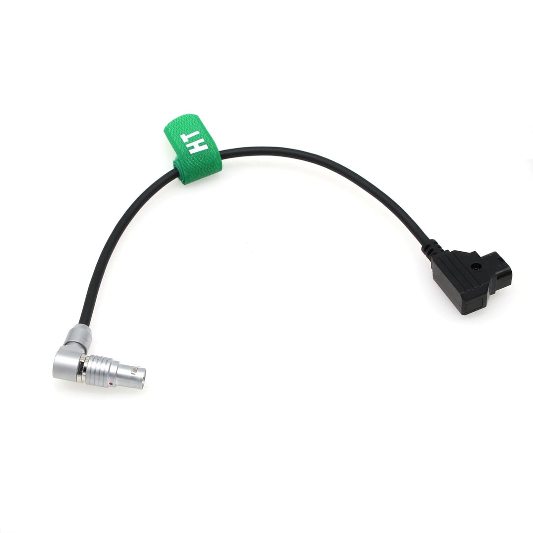 HangTon Stromkabel für Red Komodo-X Epic Scarlet Dragon DSMC2 V-Raptor Kamera, D-Tap auf Buchse, 90°