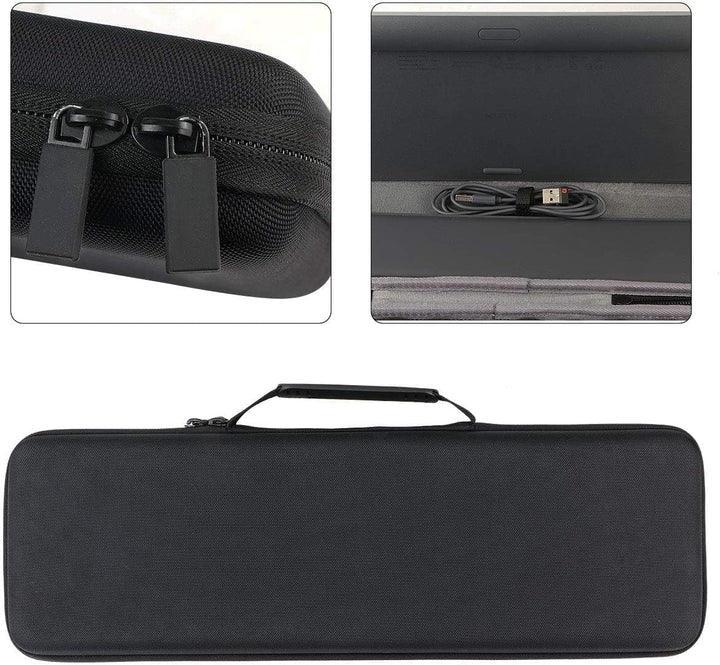 co2CREA case Harte reiseschutzhülle Etui Tasche für Logitech MX Keys/MX Keys S/MX Keys Plus Fortschr