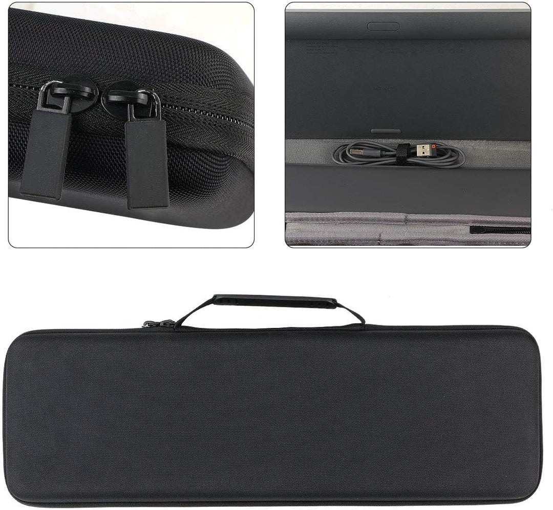 co2CREA case Harte reiseschutzhülle Etui Tasche für Logitech MX Keys/MX Keys S/MX Keys Plus Fortschr