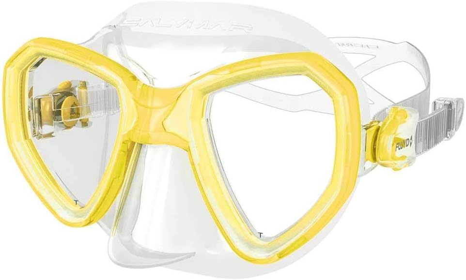 SALVIMAR Morpheus Maske adult yellow, adult yellow