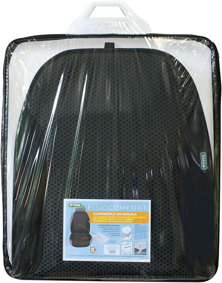 Cora 000128080 Fisiocomfort Auto-Sitzauflage, Dubai–Anthrazit