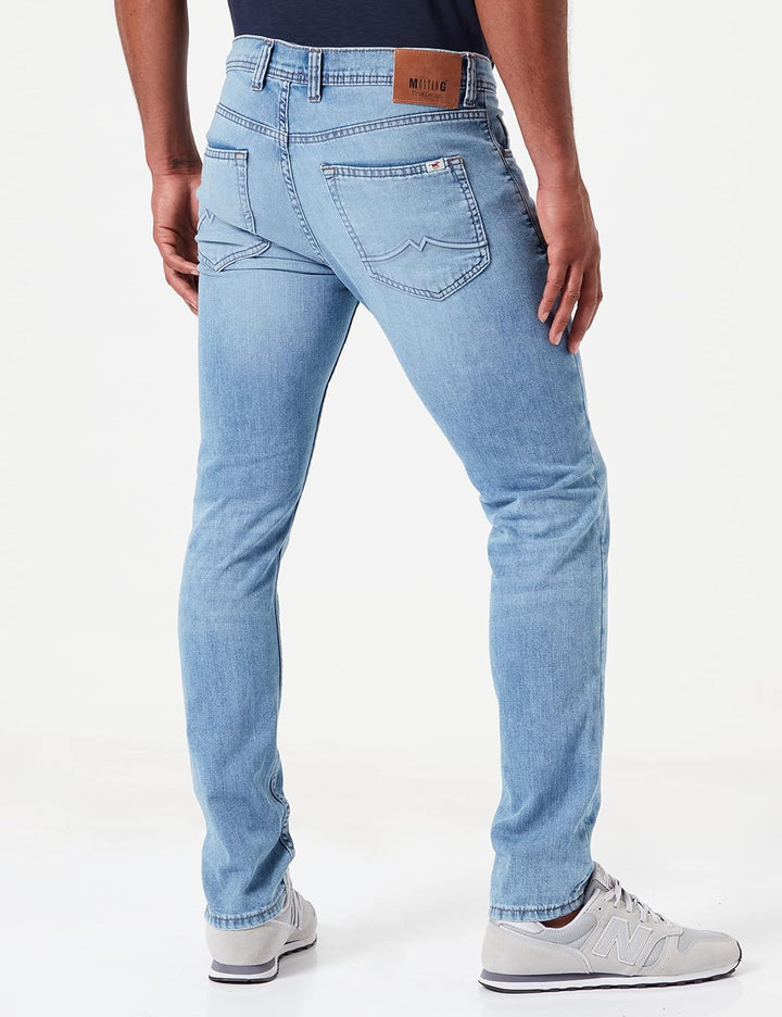 MUSTANG Herren Oregon Tapered Jeans 40W / 36L Mittelblau 702, 40W / 36L Mittelblau 702
