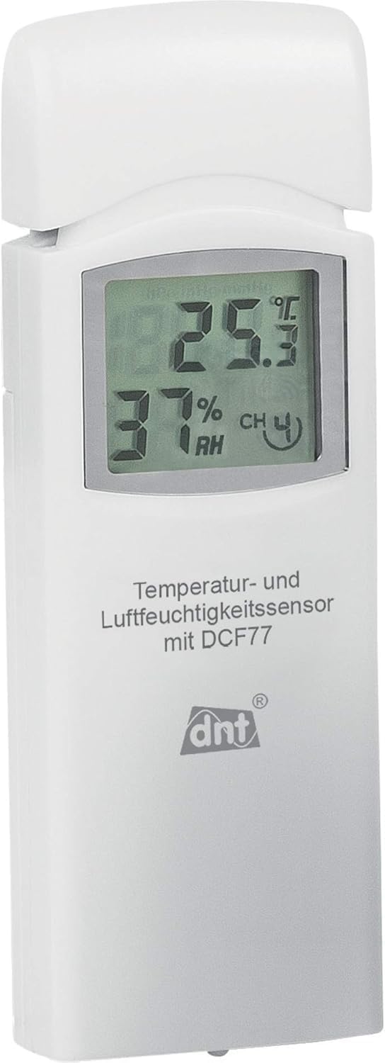 dnt WiFi-Wetterstation WeatherScreen PRO + Zusatz-Thermo-/Hygrosensor