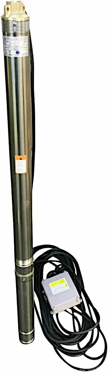 CHM GmbH® Brunnenpumpe 2,5 Zoll 750 Watt 11 Bar 2800 L/h Pumpe Zisterne 5% sandverträglich