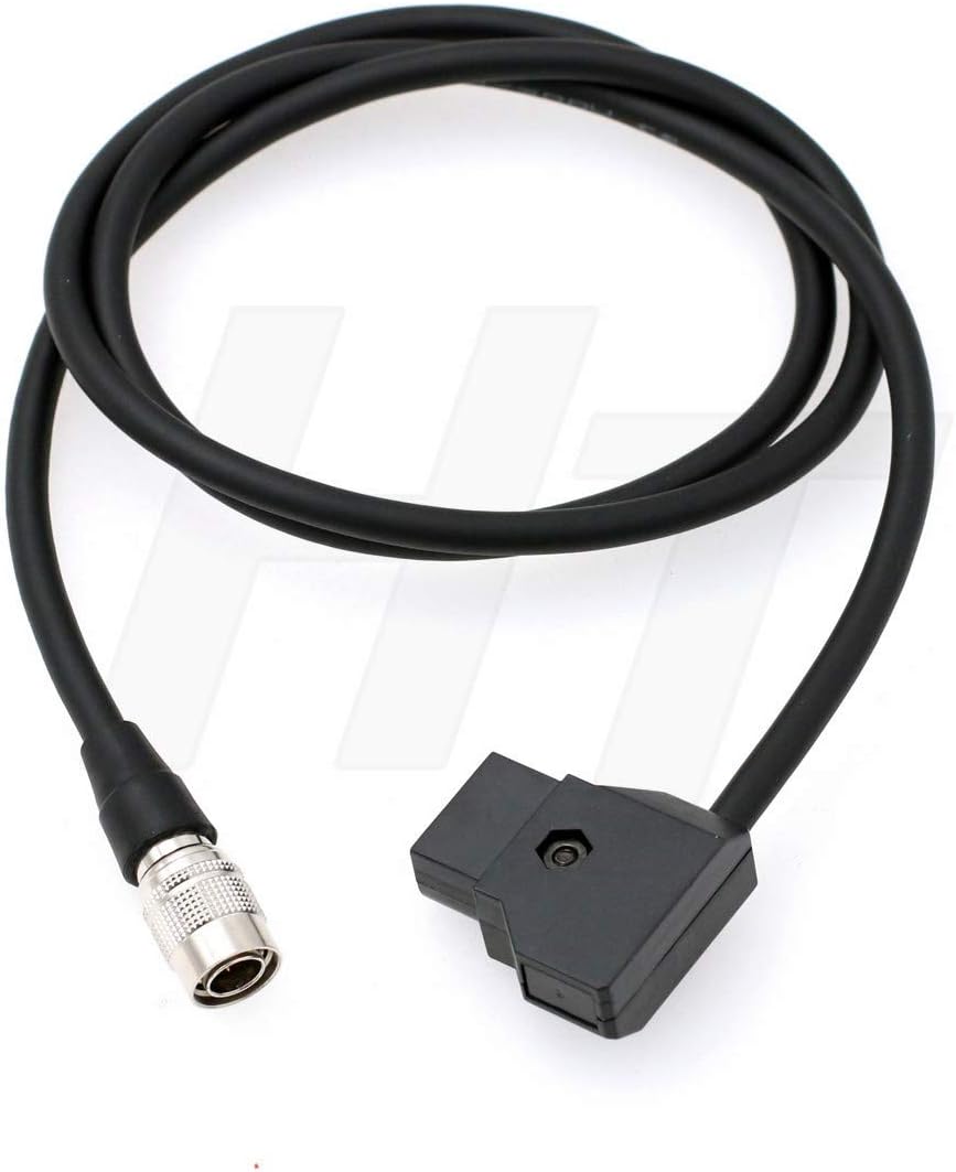 HangTon D-tap Hirose Stecker 4 Pin Stromkabel für Zoom F4/F8 Recorder Soundgeräte 664 702 Recorder S
