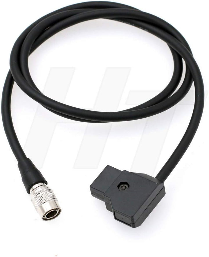 HangTon D-tap Hirose Stecker 4 Pin Stromkabel für Zoom F4/F8 Recorder Soundgeräte 664 702 Recorder S