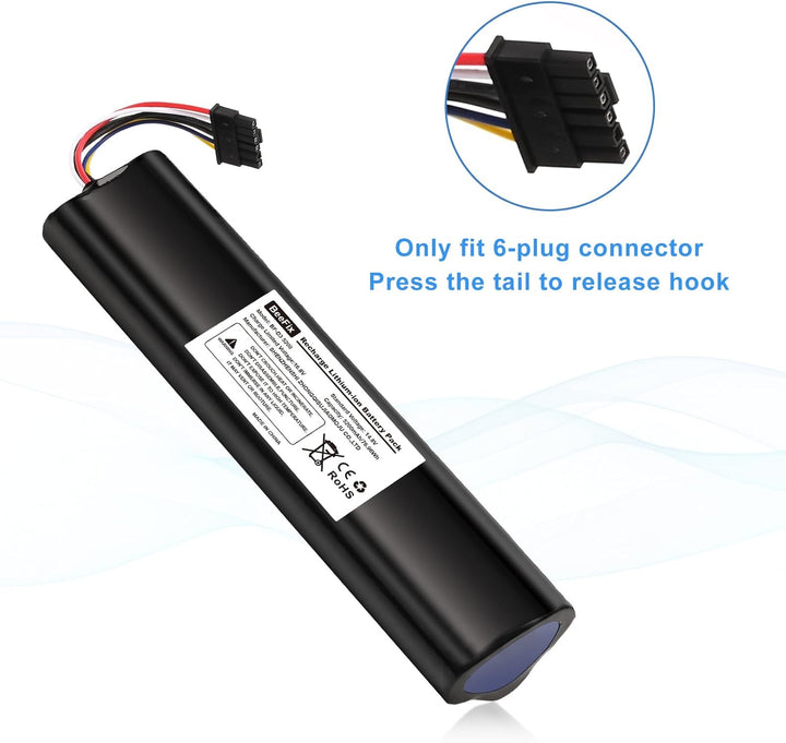 5200mAh Ersatzakku für die Neato Robotics Saugroboter Connected D3, D5, D7 Hohe Kapazität Staubsauge