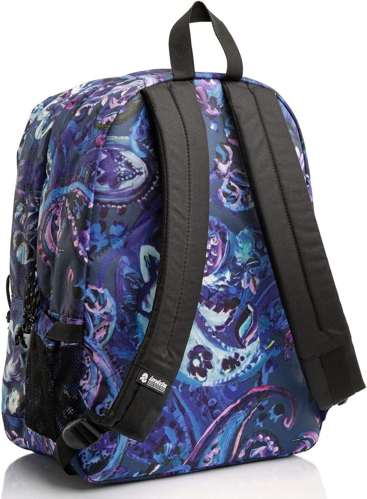 Invicta Rucksack aus nachhaltigem Stoff, Backpack mit Trinkflaschenfach, Laptopfach, Extra Platz - 3