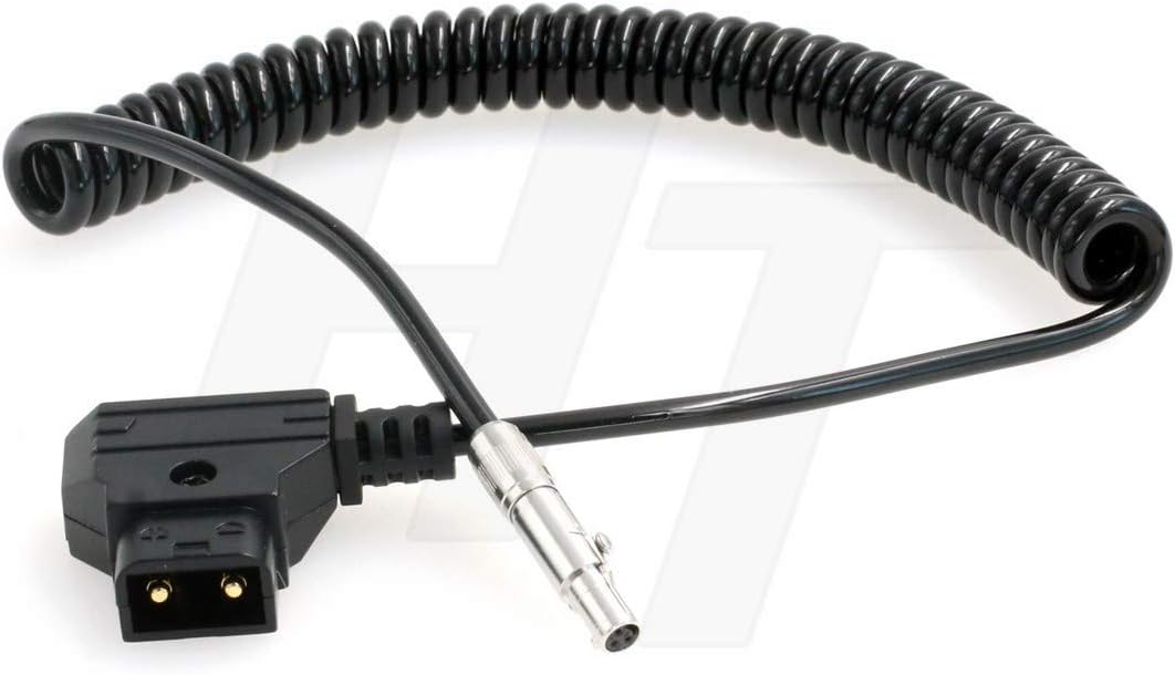 HangTon Odyssey 7 7Q 7Q+ Apollo Monitor D-tap Netzkabel für Convergent Design (gewickelt) coiled, co