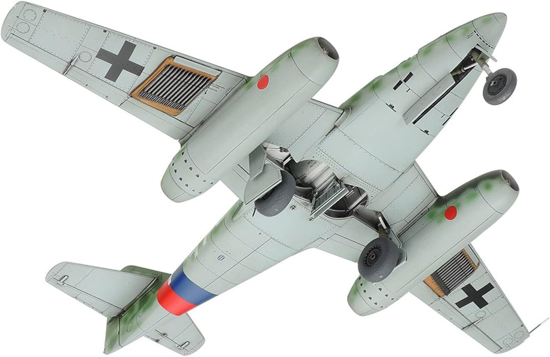 Tamiya 300061087 Militär 300061087-1:48 WWII Deutsche Messerschmitt Me262 A-1A,originalgetreue Nachb