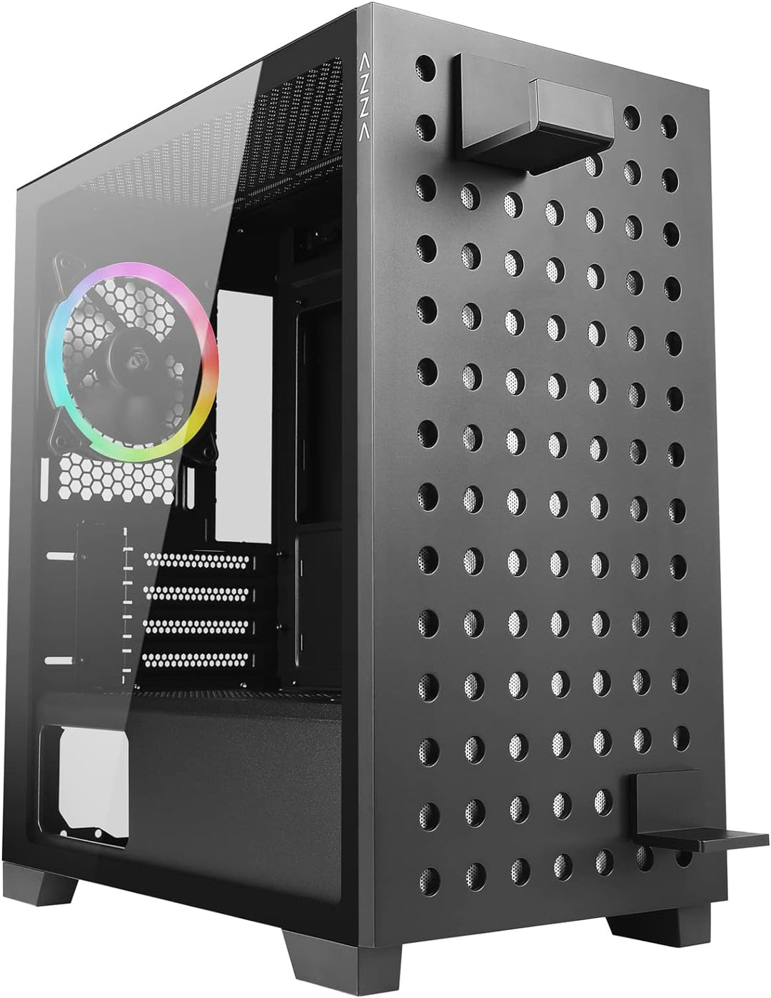 AZZA Elise 140 / Matx Gaming Gehäuse / PC-Gehäuse / 1120mm ARGB Lüfter inklusive