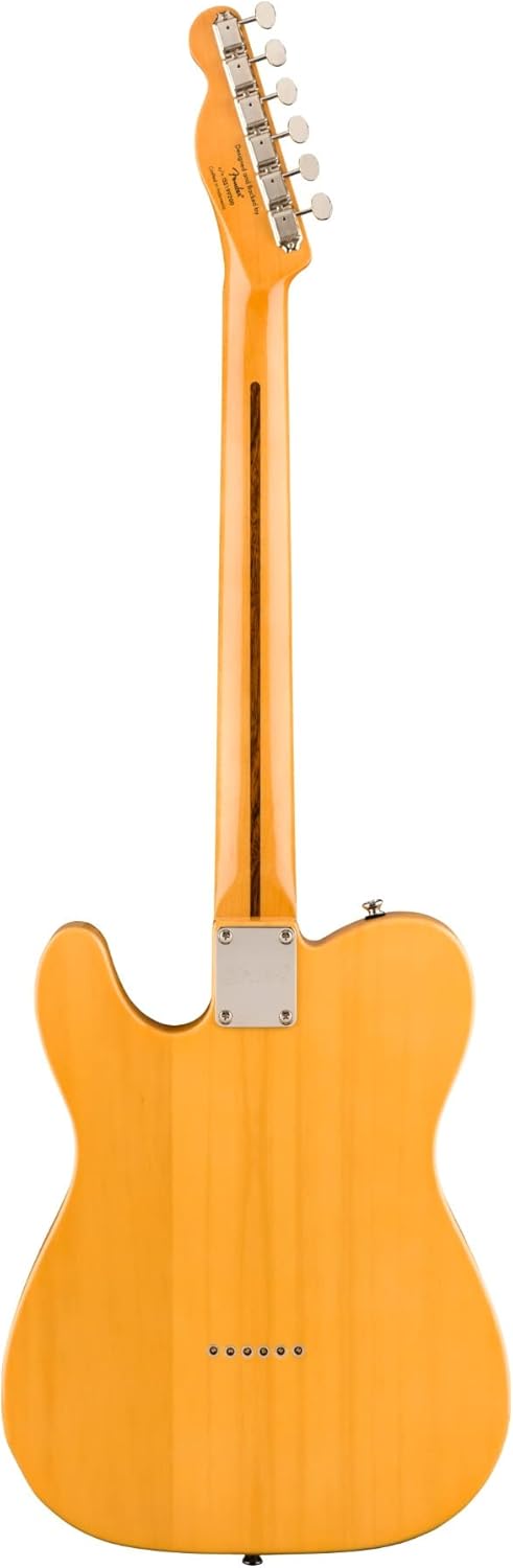Squier by Fender Classic Vibe '50s Telecaster mit Ahorngriffbrett, Butterscotch Blonde, Standardgrös