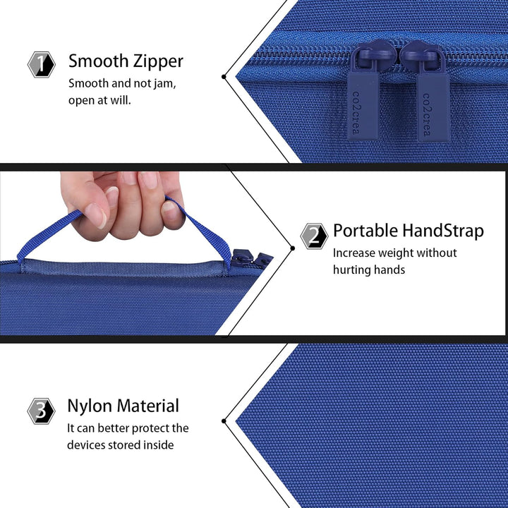 co2CREA Harte Eva dartpfeiletui für 12 Stahlspitze oder weiche Spitze Darts, Dart Hülle mit Mehreren