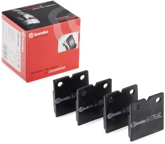 Brembo P02001 Hintere Bremsbeläge, Anzahl 4