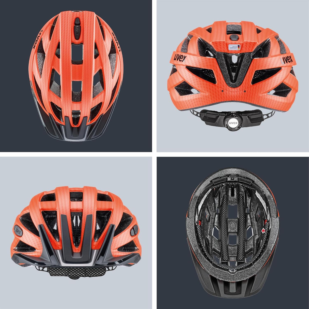 uvex i-vo cc - leichter Allround-Helm für Damen und Herren - individuelle Grössenanpassung - erweite