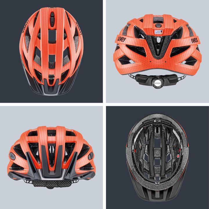 uvex i-vo cc - leichter Allround-Helm für Damen und Herren - individuelle Grössenanpassung - erweite