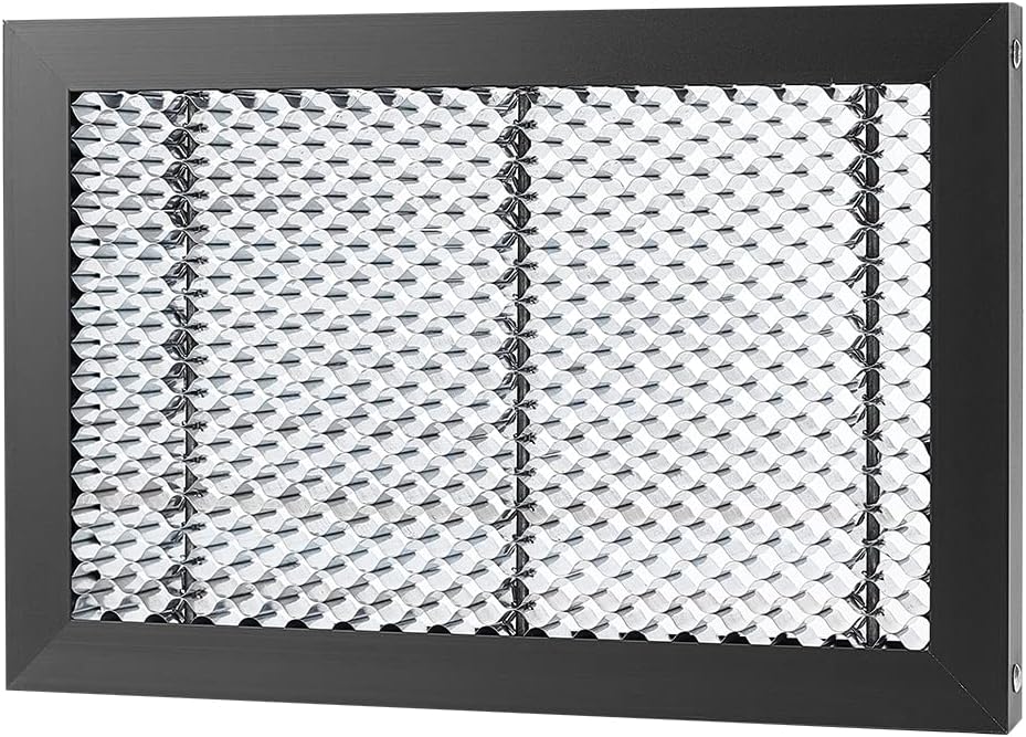 BENECREAT Wabenarbeitstisch 30x20x2.2 cm Eisen Lasergravierer Zubehör Für Schnelle Wärmeableitung Un