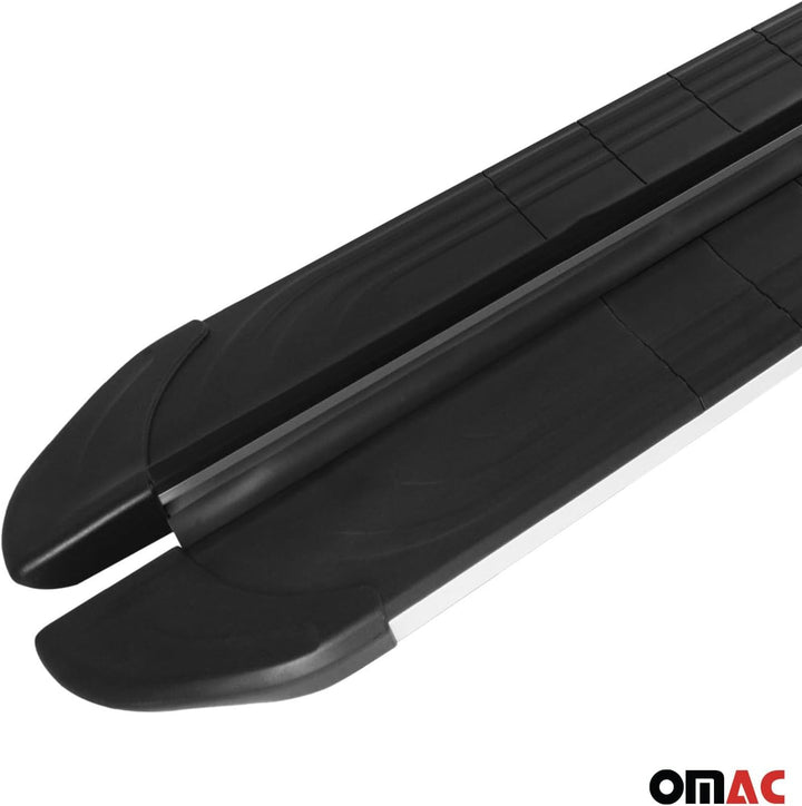 OMAC Trittbretter Seitenschweller Seitenschürze Kompatibel mit Mercedes Vito W639 2003-2014 - 2X Alu