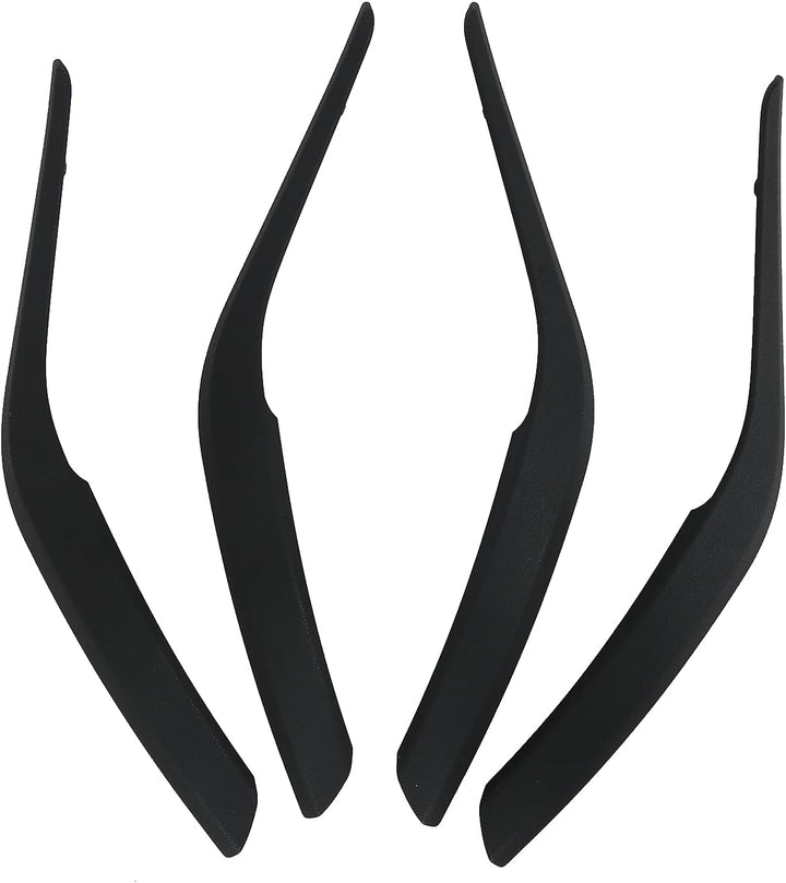 Innentür Armlehne Griffleiste, 4 Stück Innentür Armlehne Griffleisten Abdeckungen Dekoration Ersatz