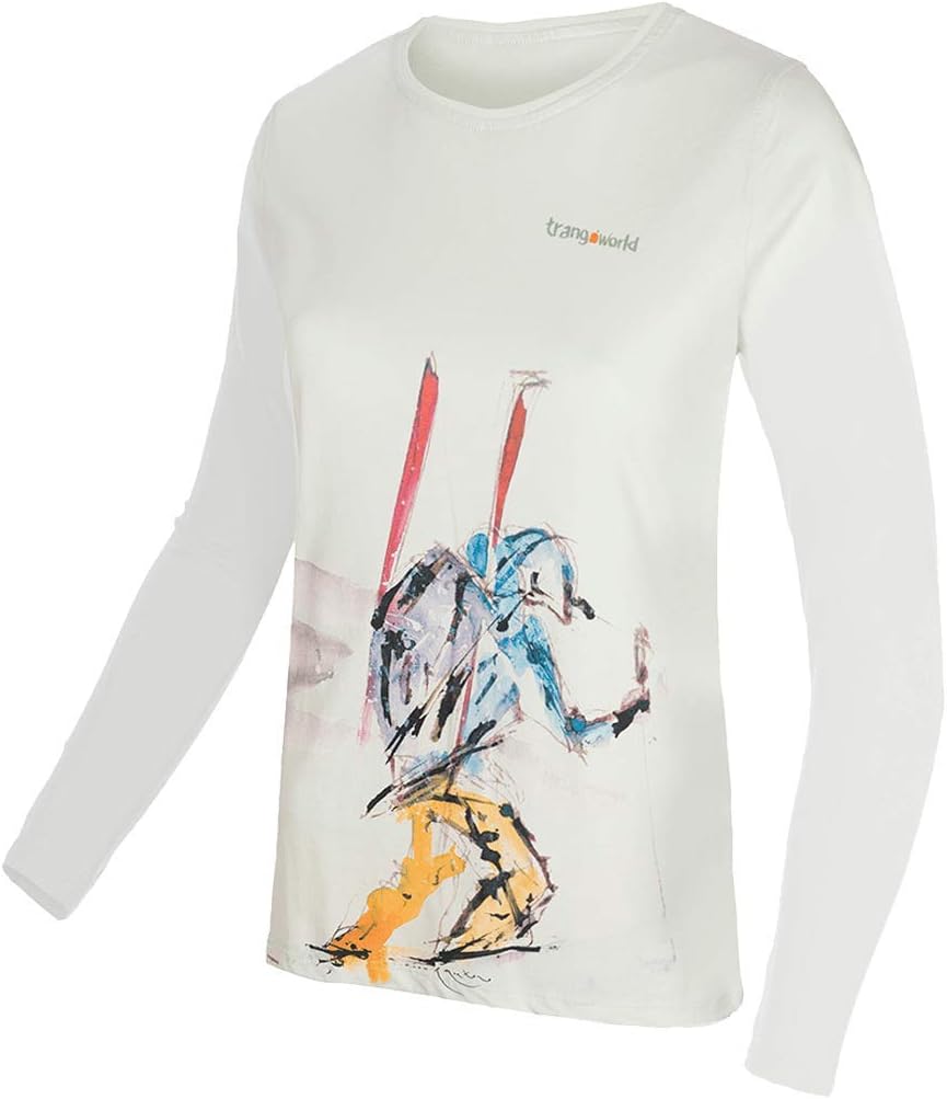Trangoworld Damen The Lonely Wm Long Unterhemd XL Minzweiss, XL Minzweiss