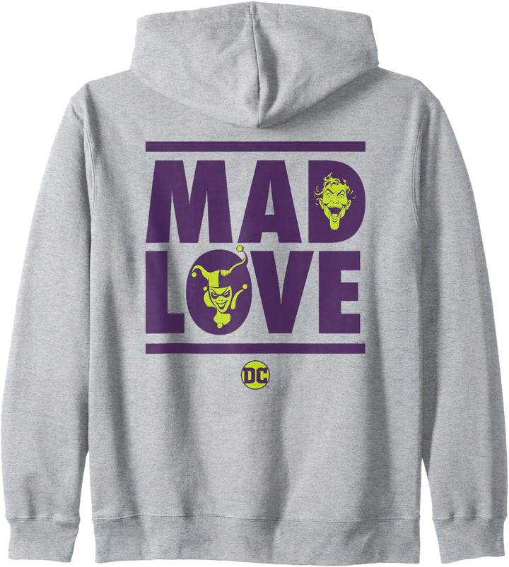 Batman Valentine's Day Joker Harley Quinn Mad Love Kapuzenjacke