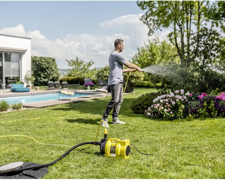 Kärcher BP 6.000 Garden Set Gartenpumpe, Fördermenge: 6.000 l/h, Förderhöhe: max. 45 m, Ansaughöhe: