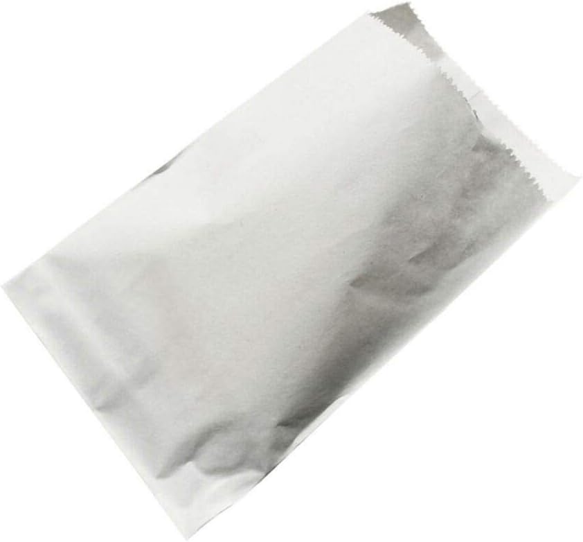 Papiertüten 9 x 12 cm WEISS mit Klappe (1000 Stück)