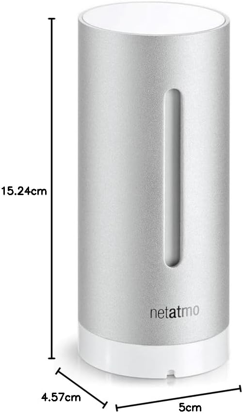 Netatmo Zusätzliches Modul für Wetterstation, silber - Netatmo, NIM01-WW Ohne zusätzliche
