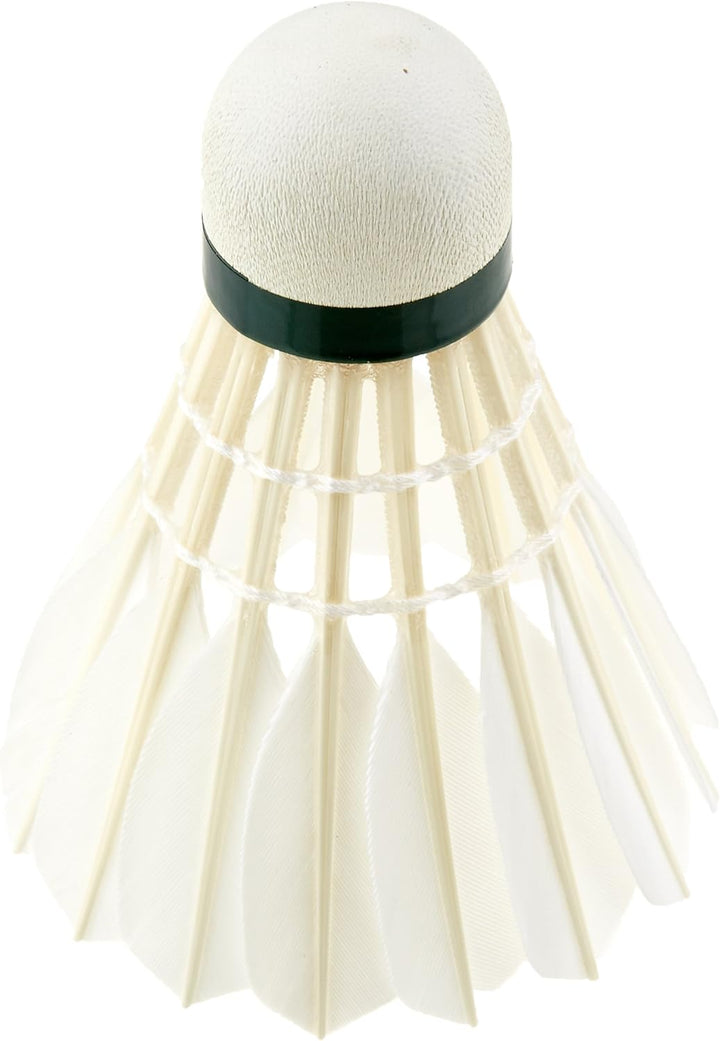 YONEX Shuttlecock AeroSensa-50 Gänsefedern, 1 Dutzend weiss 12 Pack