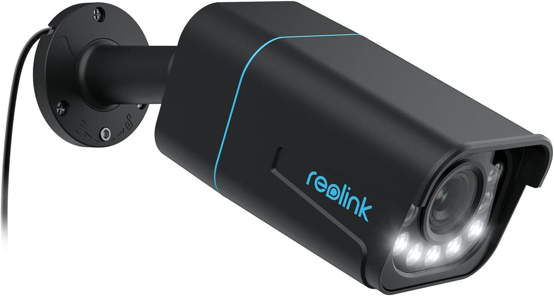 Reolink 4K PoE IP Kamera Outdoor mit Personen-/Autoerkennung, 5X optischer Zoom Überwachungskamera A