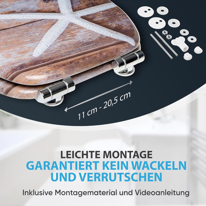WC Sitz mit Absenkautomatik, viele schöne WC Sitze zur Auswahl, hochwertige und stabile Qualität aus