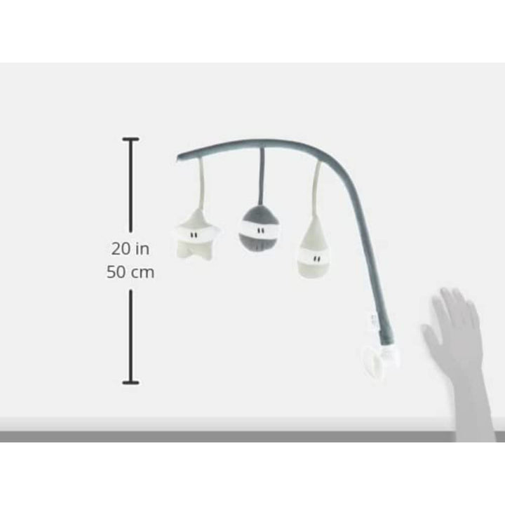 BÉABA, Spielbogen mit Babywippe Up & Down III, 3 Spielzeuge mit unterschiedlichen Funktionen, Vollst