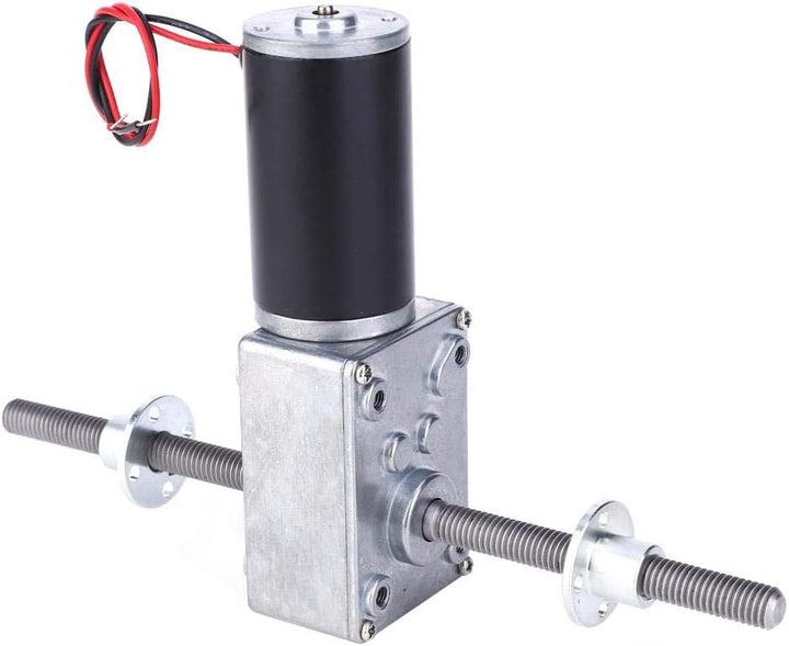 Schneckengetriebemotor, DC 24V M8 Rechts- und Linksgewinde DC-Getriebemotor drehzahl- und drehmoment