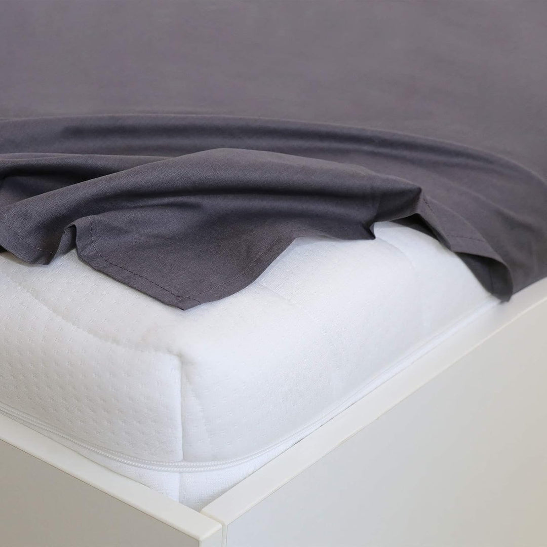 TRAUMSCHLAF Edel-Linon Bettlaken Haustuch anthrazit, 150x250 cm Anthrazit 150x250 cm, Anthrazit 150x