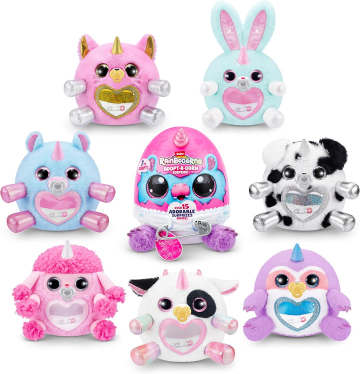 Rainbocorns 92105A, Bunny, Adpot-A-Corn, Small (23.5 cm), Bunny