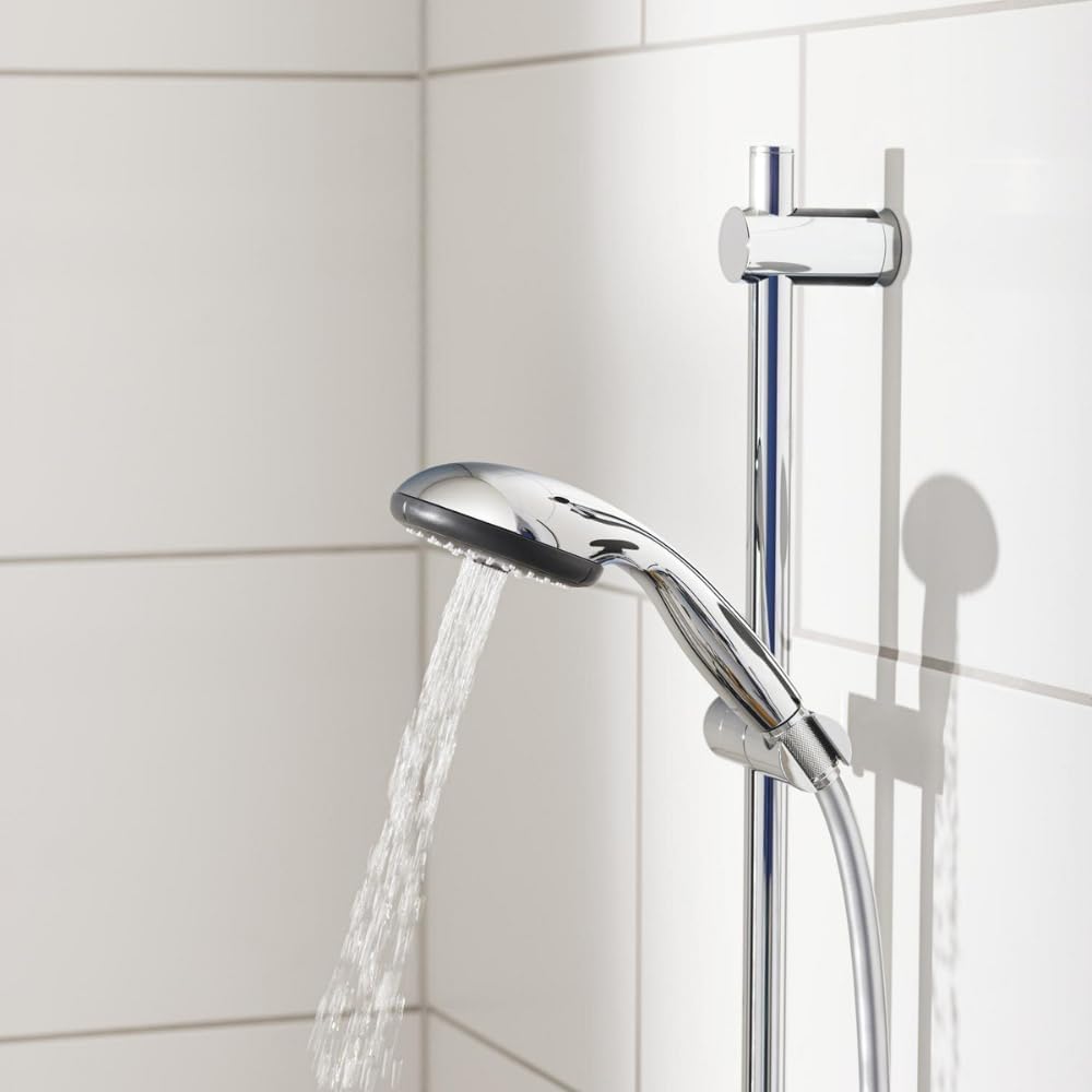 GROHE Vitalio Comfort 100 | Brausestangenset mit 3 Strahlarten | chrom | 26097000 Brausestangenset 6