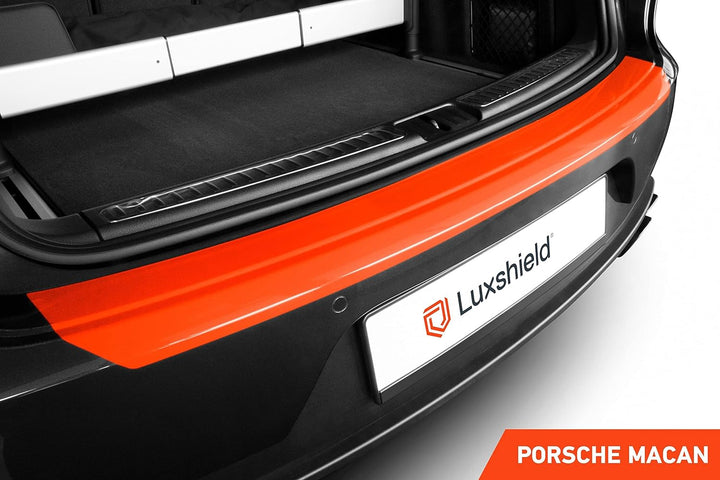 Luxshield Ladekantenschutz Folie für Porsche Macan 1 (I) 95B Facelift I 2018-2021 - Stossstangenschu