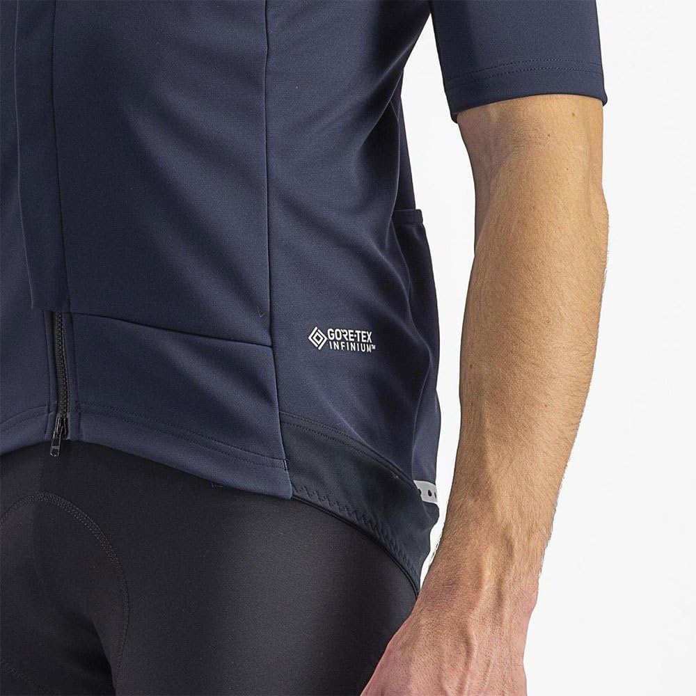 CASTELLI Herren Gabba Ros 2 Jacket XXL BELGIAN BLAU/SILBER FLEX, XXL BELGIAN BLAU/SILBER FLEX
