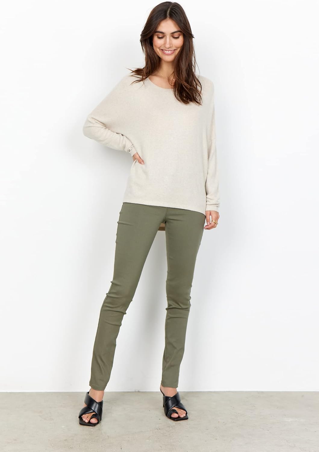 SOYACONCEPT Damen Bluse L Creme, L Creme