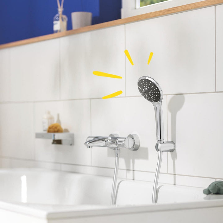 GROHE Vitalio Joy 110 | Mono Handbrause mit 1 Strahlart | chrom | 27316000 Grau, Grau