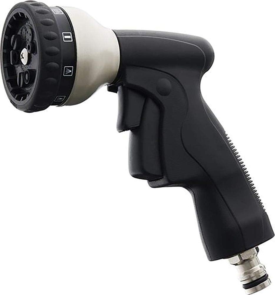 Geka Multibrause 9 S mit Trigger, Metall, schwarz, 48 x 28 x 28 cm