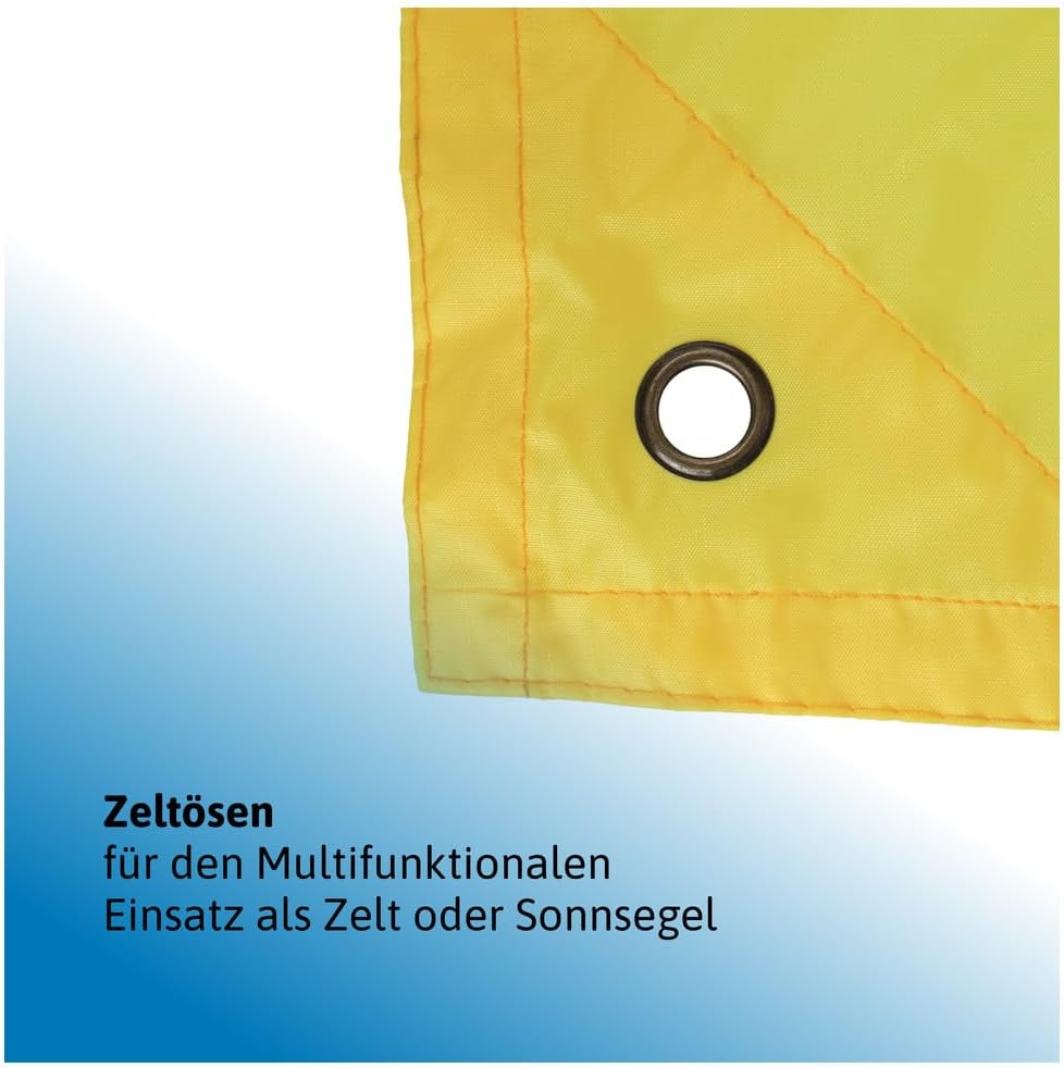 Dönges 4-in-1 Regenponcho mit Ärmeln in 4 Farben | Atmungsaktiv, Wasserdicht & Vielseitig mit Brustt