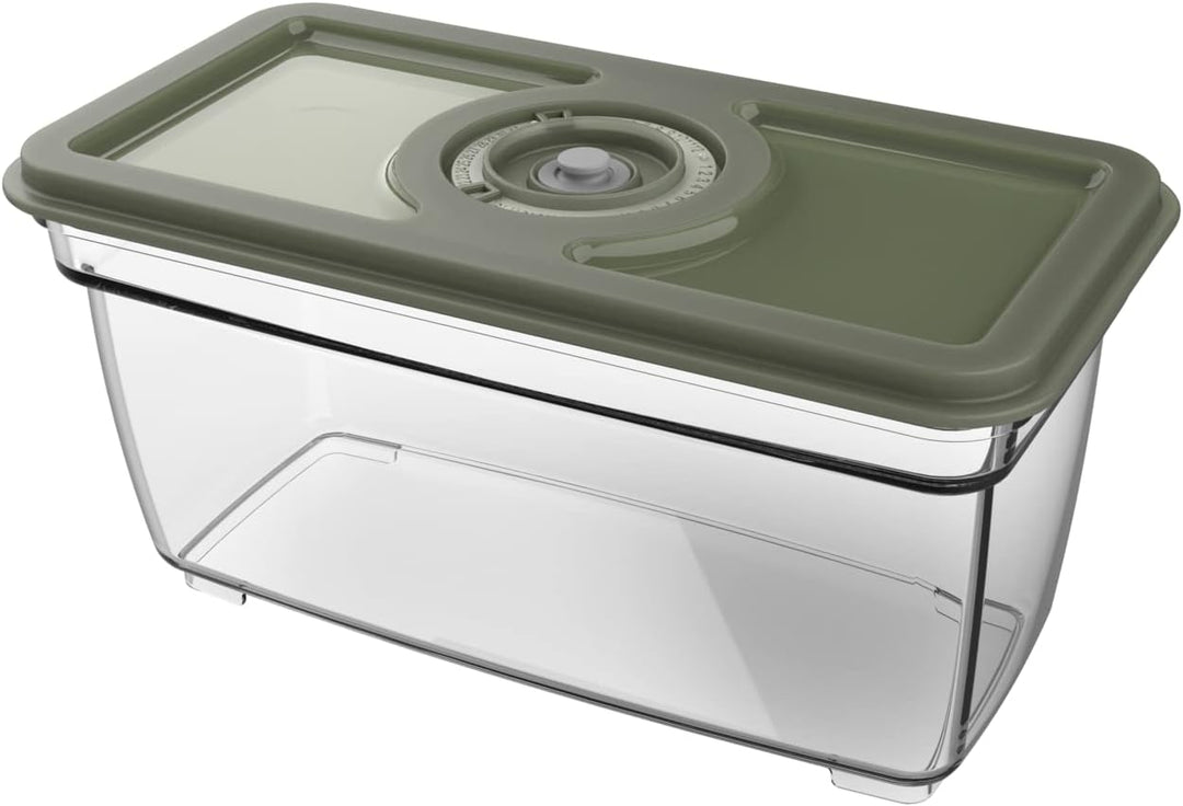 AEG AVFB1 Vakuumierbehälter-Set (2 Behälter, 1,6 & 1,0 Liter, Konservierung von Lebensmitteln & Nähr